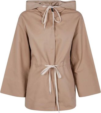 Twin-Set Giacca con cappuccio - Toni neutri