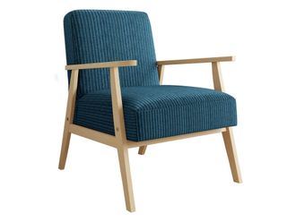 Mirjan24 Sill&oacute;n Clovis 100, Poso 05, 76x59x67cm, Tapiz, Patas: Madera, 0
