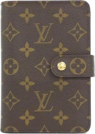 Louis Vuitton Marron Coated Canvas (Pre-Owned)
