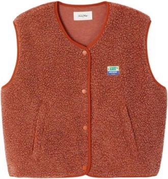 American Vintage Vests - Dames - Bodywarmers - Rood - M/L - Jassen