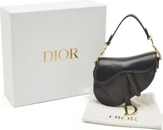 Dior Saddle Oblique mini schoudertas - Zwart