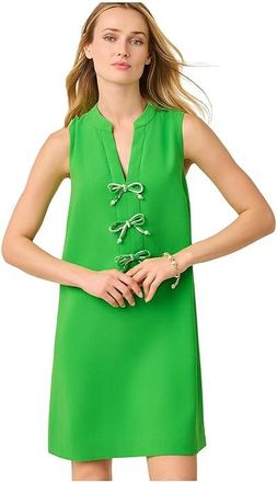 Lilly Pulitzer Marlow Shift Womens Dress Putting Green : 16, Polyester
