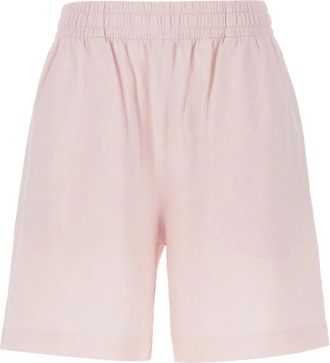 Burberry Katoenen Shorts - Dames - Korte Broeken - Roze - M - Katoen - Korte Broeken