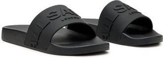 AllSaints Biggy Slide Sandal in Black at Nordstrom, Size 7Us