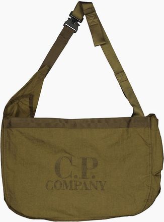 C.P. Company Mens Plain Paper Touch Bag - Green - Size: UNI