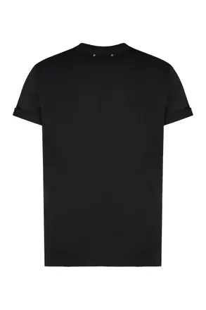 Golden Goose Cotton Crew-Neck T-Shirt - Black