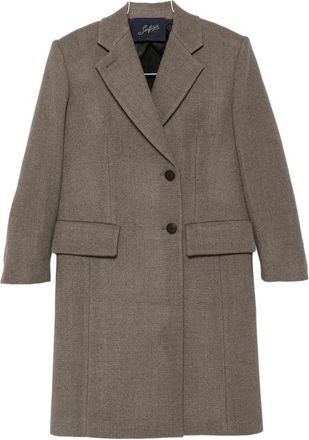 Seafarer Double-breasted Belted Coat