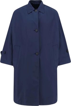 Hev&ograve; Donna, Cappotti, Blu, M, new