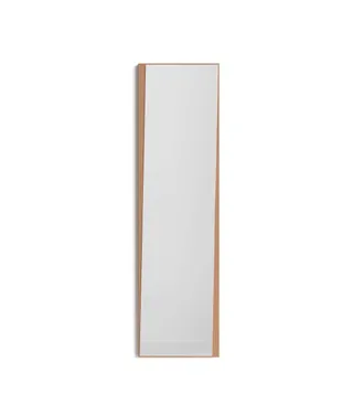 HERDASA Herdasa - Espejo Vestidor Mod. 582 En Nogal Claro. 46cm(ancho) 167cm(altura) 2.3cm(fondo)