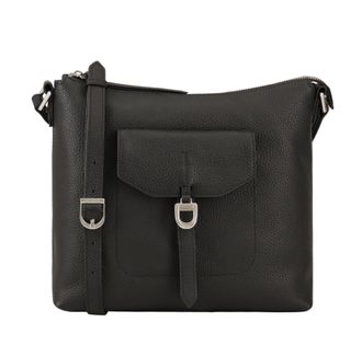 Dents Womens Windsor Leather Cross Body Bag - Black - One Size