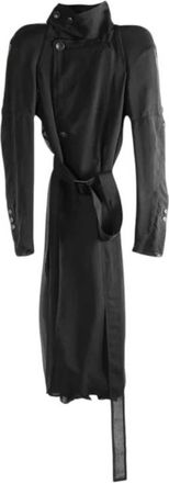 Rick Owens Jassen, Dames, Zwart, M, Maria Trench