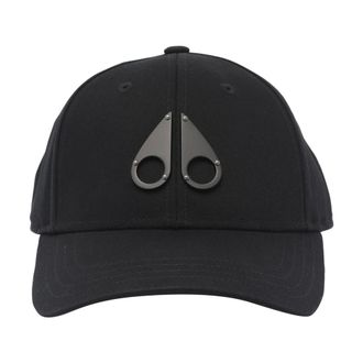 Moose Knuckles Black Hats for All - male - Moose Knuckles - Hats & Caps - Black - ONE SIZE - Accessories