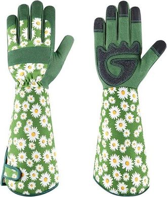 OEM Guantes De Jardiner&iacute;a Para Mujer, Resistentes A Las Espinas Con Manga Interior Larga, Transpirables Y Compatibles Con Pantallas T&aacute;ctiles