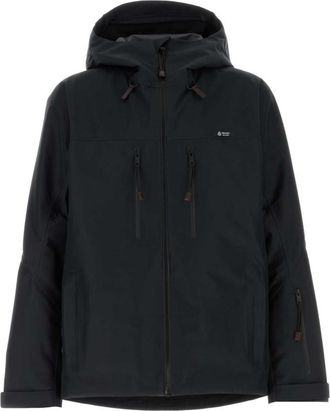 Prada Black Logo Hood Jacket
