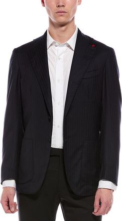 Isaia Wool & Cashmere-Blend Blazer