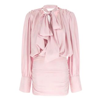 Rotate Rotate Birger Christensen, Dames, Jurken, Roze, Maat: S Zijde