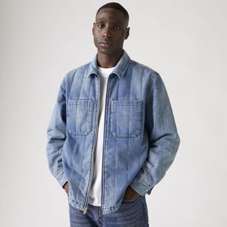 Levi's Kyren Overshirt - Mens - L - Blue