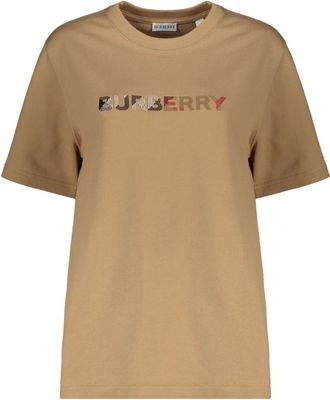 Burberry Mujer, Camisetas, Beige, Talla: S