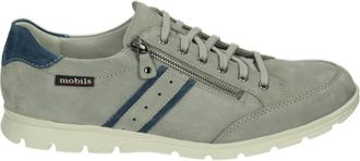 Mephisto Casual grijze nubuck schoenen - Heren - Sneakers - Grijs - 42 1/2 EU - Schoenen