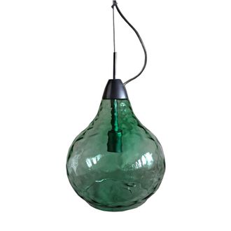 Tosel Suspensi&oacute;n vidrio verde D30 cm
