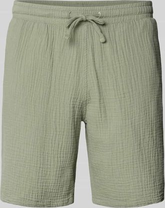 Jack & Jones Jack & Jones Shorts mit Strukturmuster Modell AIDEN in Schilf, Gr&ouml;&szlig;e XXL