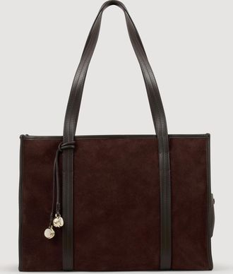 Sandro Bolso tote de ante flexible