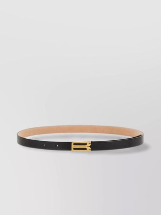 Victoria Beckham leather belt adjustable gold-tone buckle