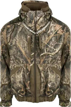 Drake Mens Refuge Hiking Jacket In Shadowgrass Habitat