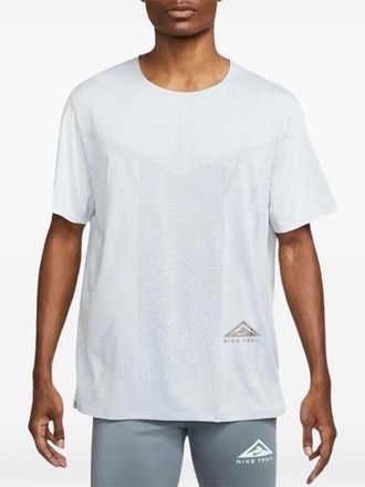 Nike T-shirt Dri-FIT Trail Rise 365 Football Grey/Ironstone - Grigio