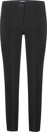 Cambio Klassieke Zwarte Broek - Dames - Slim Fit Broeken - Zwart - S - Broeken