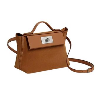 Hermès Hermés Tan 24/24 21 Grizzly Bag