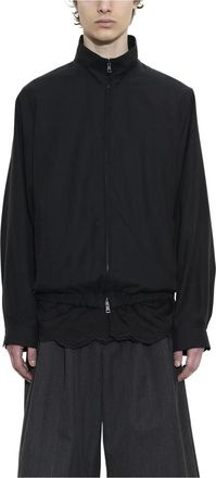 Our Legacy Casino Jacket - Heren - Trainingsjackets - Zwart - XL - Katoen - Fitness