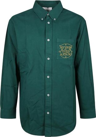 Drôle de Monsieur Hombre, Camisas, Verde, Talla: M