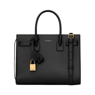 Saint Laurent Sac De Jour Baby Tote - female - Saint Laurent - Handbags - Black - ONE SIZE - Bags