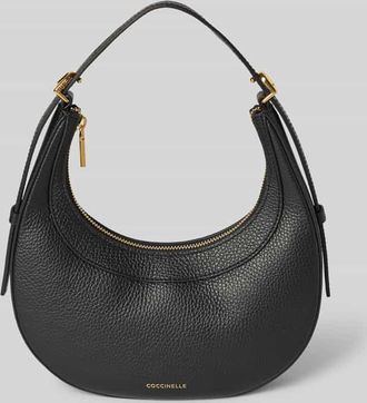 Coccinelle Umh&auml;ngetasche mit Label-Detail in Black, Gr&ouml;&szlig;e 1