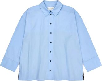 Munthe Top - - Blouses & Shirts - Donna - Blu - L