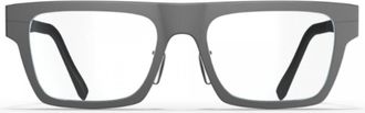 Blackfin Bf1089 Knightsbridge Matte Finish Grey Titanium Eyeglasses with Adjustable Nose Pads