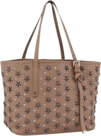 Jimmy Choo London Pre-owned Tote Bags, female, Pink, Size: ONE SIZE Pre-owned Tote Bag