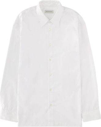 Dries Van Noten 3021 M.w. Shirt - Heren - Casual Overhemden - Wit - M - Overhemden