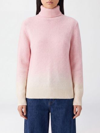 KANGRA Dolcevita con stampa astratta in misto alpaca e lana