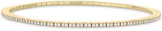 Bony Levy 18K Gold Bardot Diamond Stretch Bracelet in 18K Yellow Gold/diamond at Nordstrom, Size Medium
