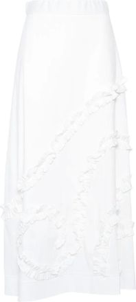 Clips Gonna plissettata - Bianco