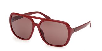 Guess GU00351 69S Womens Sunglasses Burgundy Size 60