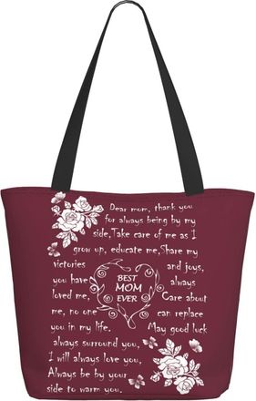 AOOEDM Birthday Gifts For Mom Ladies Shopping Bag 13x11x7in.The Perfect ValentineS Day Gift.It Is The Best ValentineS Day Gift For Mom, Daughter, Wife,Etc