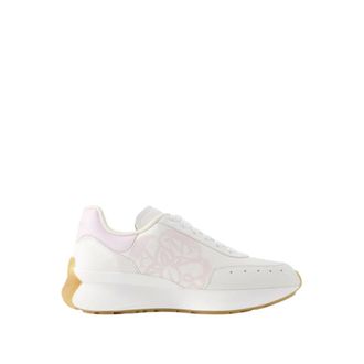 Alexander McQueen Alexander McQueen, Sneakers, female, White, Size: 5 US Sprint Runner Sneakers - Alexander Mcqueen - Leather - White