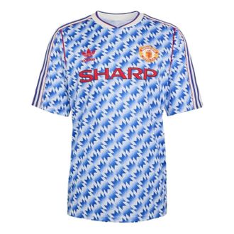 adidas Manchester United Away 90 Asia Sizing Blue JM5495