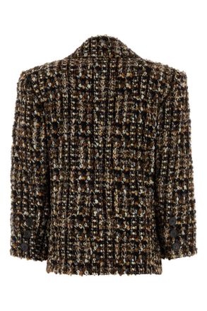 Saint Laurent Tweed Blazer - Multicolor
