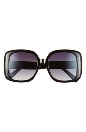 Vince Camuto 44mm Square Sunglasses in Black at Nordstrom Rack