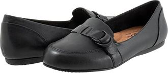 Softwalk Serra Womens Flat Shoes Black : 10 M (B), Synthetic/Textile