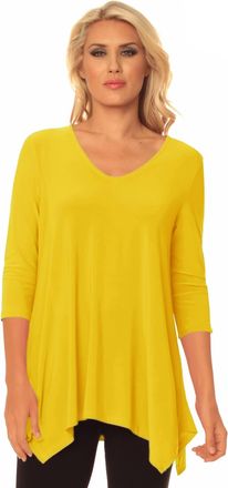 alisha.d Allison Tunic In Gold